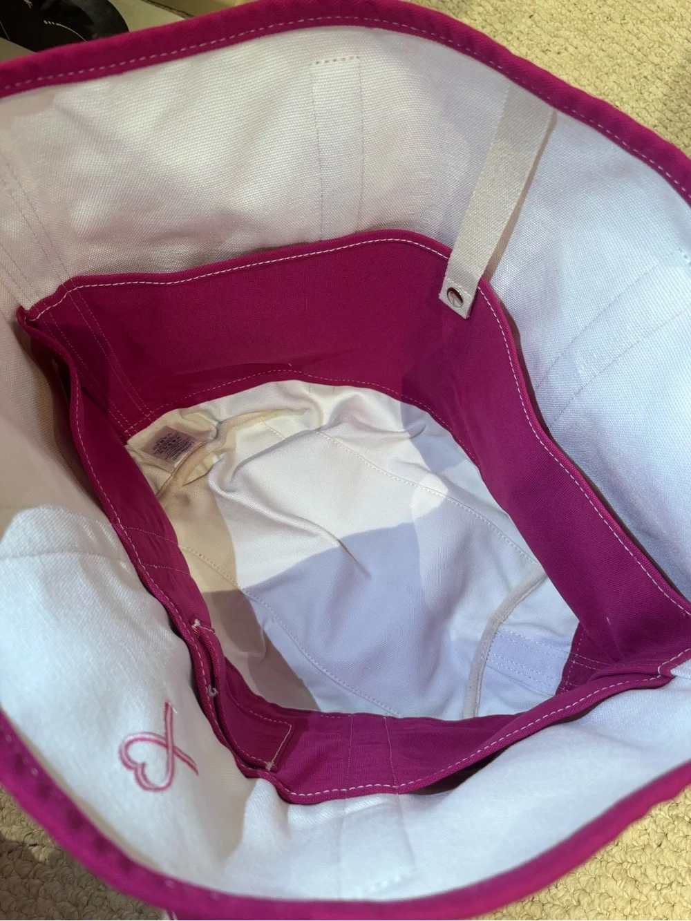 Land’s End Large Breast Cancer Awareness Tote